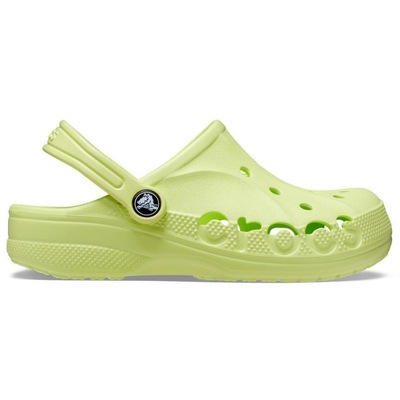 Sandália Crocs Baya Clog Kids Lime Zest - Unissex - Foto 1