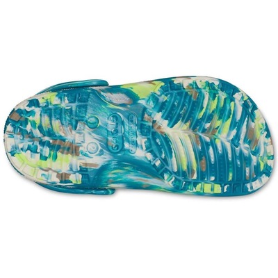 Sandália Crocs Classic Marbled Clog Juvenil - Infantil - Foto 6