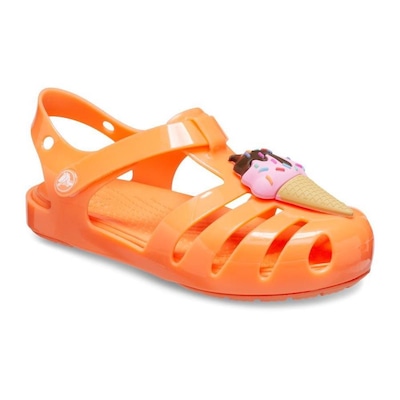 Sandália Crocs Isabella Charm Sandal T - Infantil - Foto 2