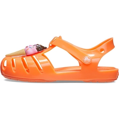 Sandália Crocs Isabella Charm Sandal T - Infantil - Foto 3