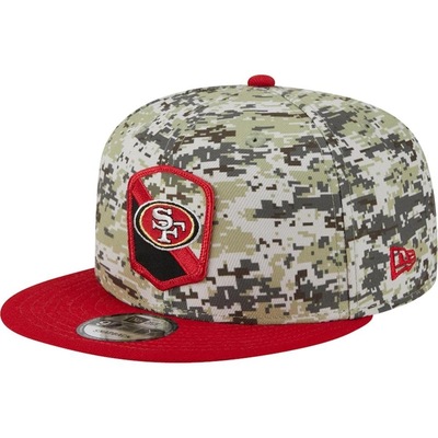 Boné Aba Reta New Era 9Fifty Salute To Service San Francisco 49Ers - Snapback - Adulto - Foto 1