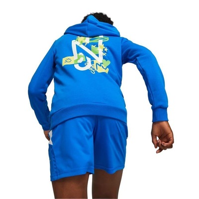 Blusão de Moletom com Capuz Puma Neymar Jr - Infantil - Foto 4