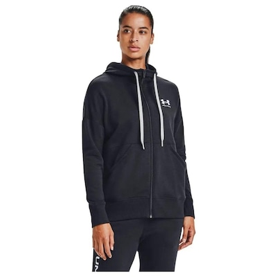 Blusão de Moletom com Capuz Under Armour Rival Fleece Fz Hoodie - Feminino - Foto 2