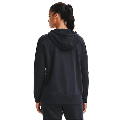 Blusão de Moletom com Capuz Under Armour Rival Fleece Fz Hoodie - Feminino - Foto 4