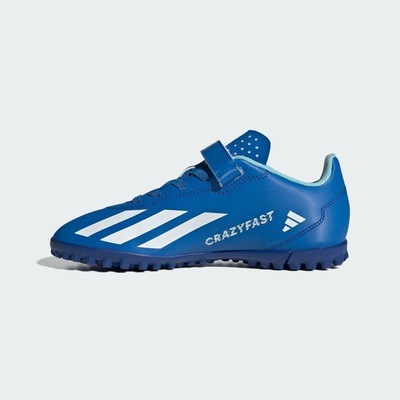 Chuteira Society adidas adidas X Crazyfast.4 Tira Aderente - Infantil - Foto 3