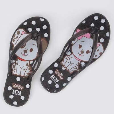 Chinelo Grendene Disney Shine Rasteira - Infantil - Foto 2