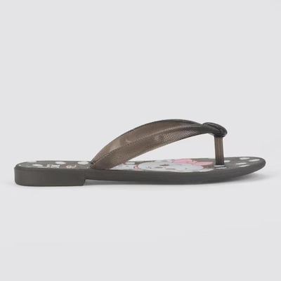 Chinelo Grendene Disney Shine Rasteira - Infantil - Foto 3
