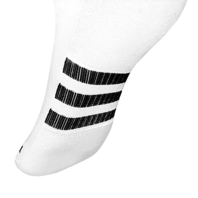 Meia Cano Baixo adidas Prf Cush Low - 3 Pares - Adulto - Foto 2
