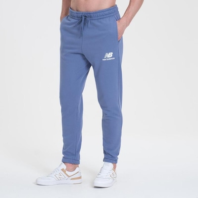 Calça New Balance Essentials Basic sem Felpa - Masculina - Foto 2