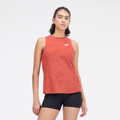 Camiseta Regata New Balance Q Speed Jacquard - Feminina - Foto 1