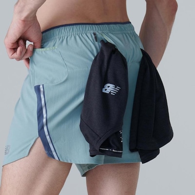 Shorts New Balance Impact Run 5" - Masculino - Foto 3