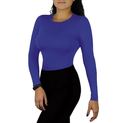 Camisa Térmica e Compressão Finta Manga Longa Uv 50 - Feminina - Foto 2