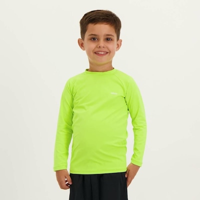 Camiseta Selene Manga Longa Proteção Uv50+ - Infantil - Foto 2