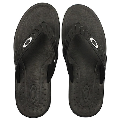 Chinelo Oakley Crowd Jet - Masculino - Foto 1