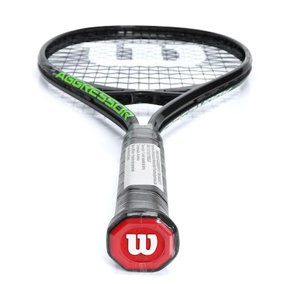 Raquete de Tênis Wilson Aggressor 112 Tns Racket 3 - Adulto - Foto 2