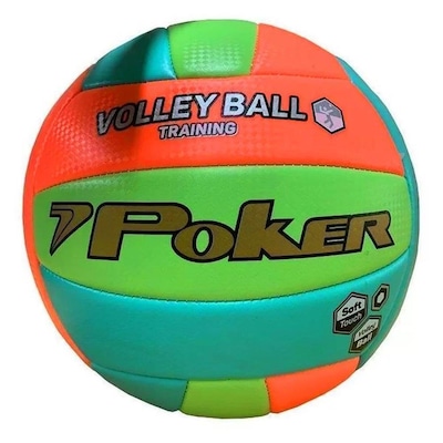 Bola de Vôlei Poker Training Neon Ii - Foto 1