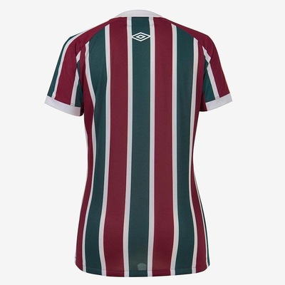Camisa do Fluminense I 2022 Torcedora Oficial Umbro - Feminina - Foto 3