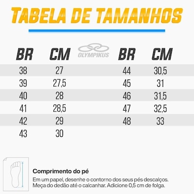 TÊNIS OLYMPIKUS PROOF 3 + 3 PARES DE MEIAS - MASCULINO - Foto 5