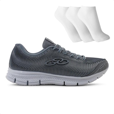 TÊNIS OLYMPIKUS PROOF 3 + 3 PARES DE MEIAS - MASCULINO - Foto 1