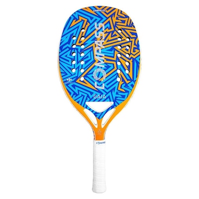 Raquete de Beach Tennis Compass Gaia 3K - Foto 1