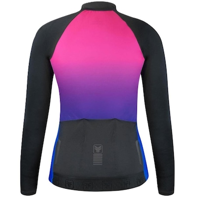 Camisa de Ciclismo Free Force Manga Longa - Feminina - Foto 2