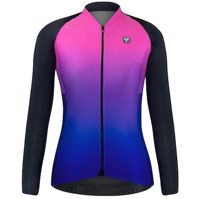 Camisa de Ciclismo Free Force Manga Longa - Feminina - Foto 1