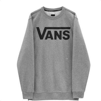 Blusão de Moletom Vans Classic Crew Ll - Masculino - Foto 1