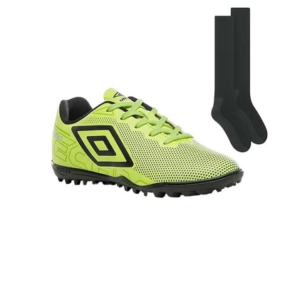 Chuteira Society Umbro Techno + Meião - Infantil - Foto 1