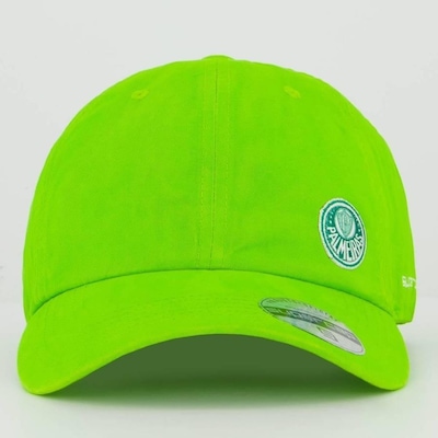 Boné Aba Curva Supercap Palmeiras Basic Logo - Strapback - Adulto - Foto 2
