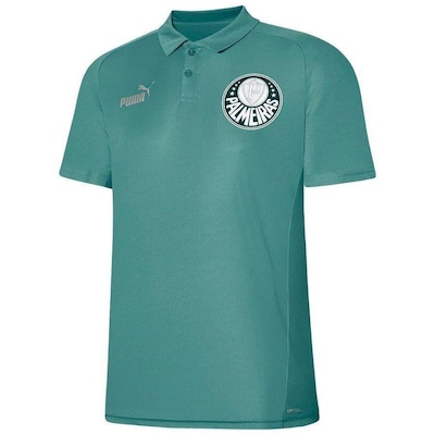 Camisa Polo do Palmeiras 24 Puma Manga Curta Masculina - Foto 1
