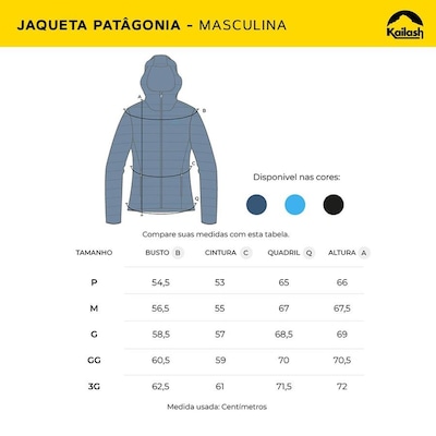 Jaqueta Kailash Puffer Patagônia Sintética - Masculina - Foto 5