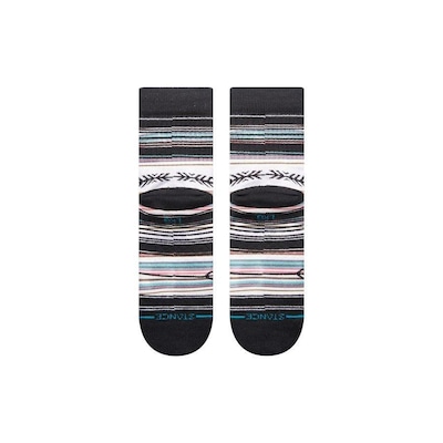 Meia Cano Alto Stance Reykir Qtr Multicolorida - Adulto - Foto 3