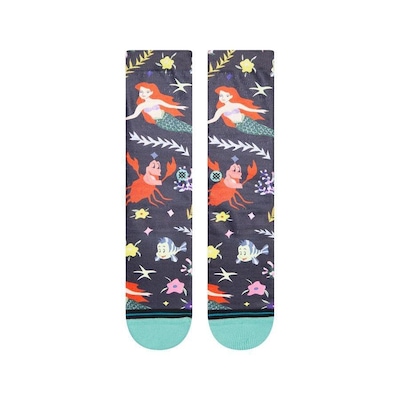 Meia Cano Alto Stance Collab Disney Ariel By Estee - Infantil - Foto 2