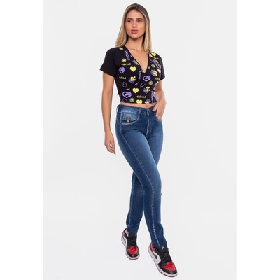Blusa Cropped Ecko Aspas - Feminina - Foto 5