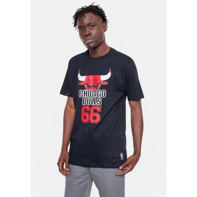 Camiseta NBA Half Logo Chicago Bulls NBA - Masculina - Foto 4