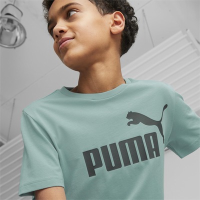 Camiseta Puma Essentials Logo - Infantil - Foto 2
