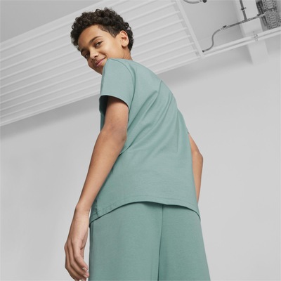 Camiseta Puma Essentials Logo - Infantil - Foto 4