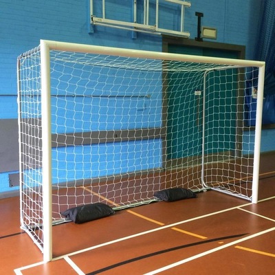 Rede para Trave Gismar Redes Futsal Fio 4 Caixote Nylon Futebol de Salão - Par - Foto 3