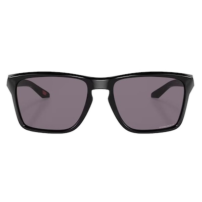 Óculos de Sol Unissex Oakley Sylas Polished Black Prizm Grey - Foto 2