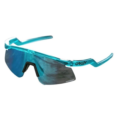 Óculos de Sol Unissex Oakley Hydra Trans Artic Surf Prizm Sapphire - Foto 2