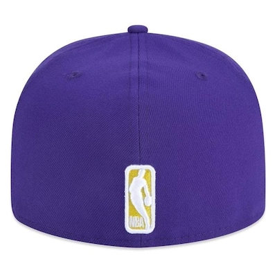 Boné Aba Reta New Era 5950 Los Angeles Lakers - Fechado - Adulto - Foto 4