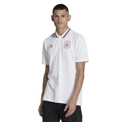 Camisa Polo da Alemanha adidas Dna - Masculina - Foto 1