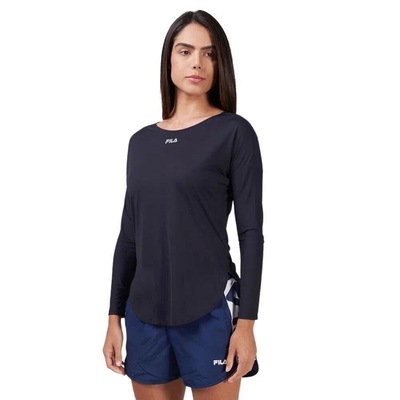 Camiseta Fila Manga Longa Bio II - Feminina - Foto 1