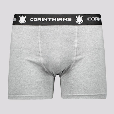 Cueca Boxer SPR Corinthians - Masculina - Foto 1
