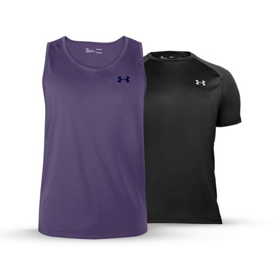 Kit Under Armour com Camiseta Tech 2.0 + Regata - Masculina - Foto 1