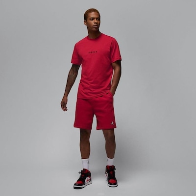 Camiseta Jordan Masculina Nike Manga Curta J Emb Air - Foto 5