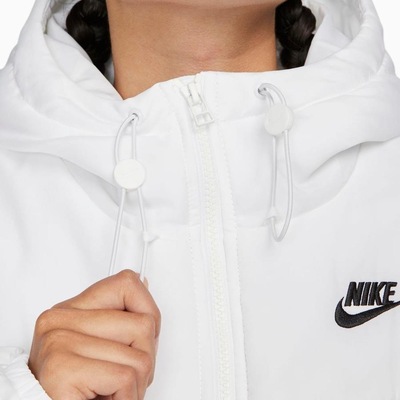 Jaqueta com Capuz Nike Sportswear Classic Puffer - Feminina - Foto 4