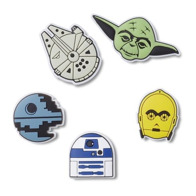Jibbitz Crocs Star Wars Pack Com 5 Peças - Unissex - Foto 1