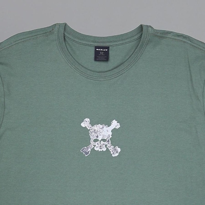 Camiseta Oakley Back To Skull Tee Caveira Original - Masculina - Foto 2