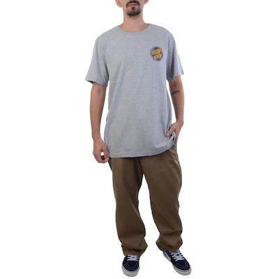 Camiseta Santa Cruz Dressen s Dot - Masculina - Foto 4
